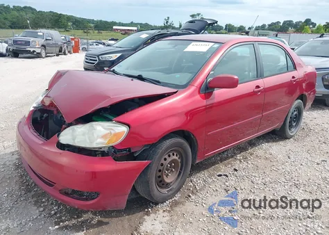 2005 Toyota Corolla Le из США, поврежденный, VIN 2T1BR32E55C466321